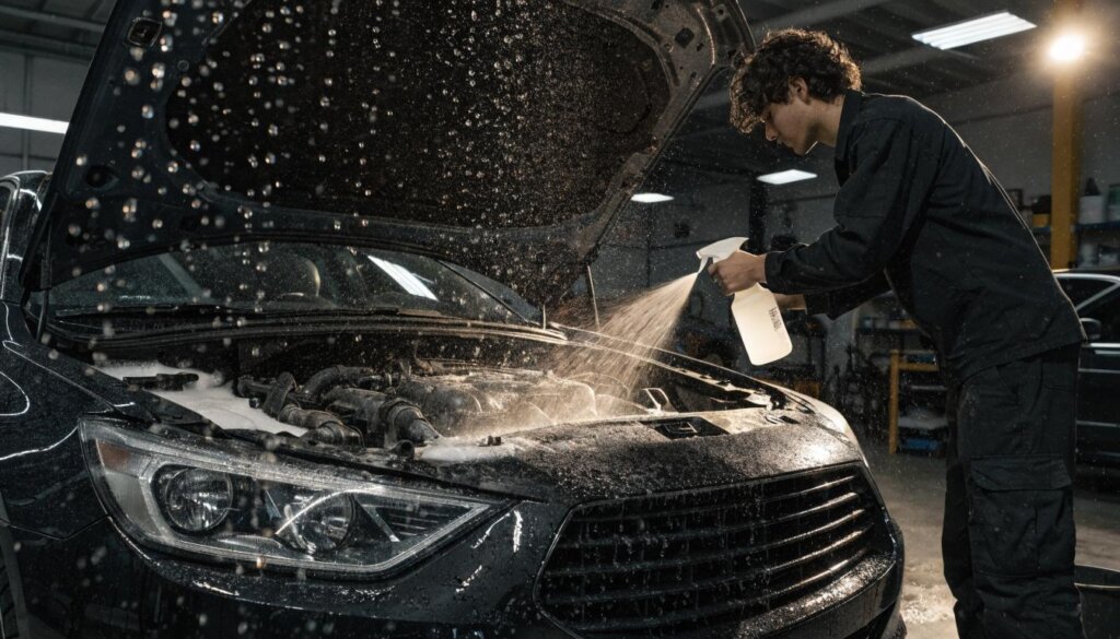 Bezpieczne mycie silnika – o czym musisz pamiętać, by nie zalać elektroniki?