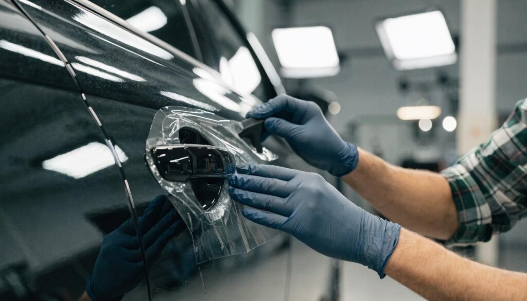 Czy warto oklejać progi i wnęki klamek folią ochronną?