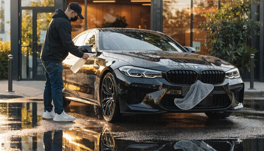 Naprawa rys na folii PPF – kiedy wystarczy ciepła woda?