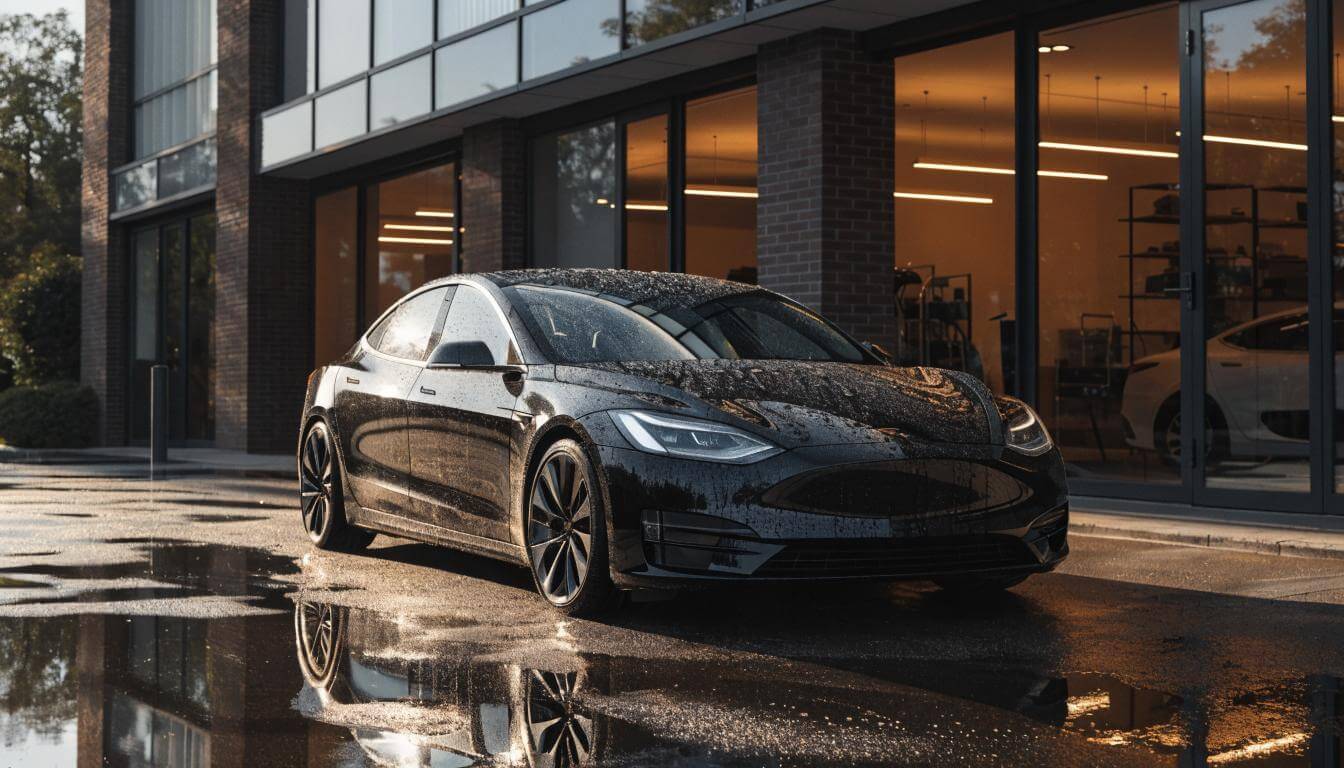 Tesla i miękki lakier – dlaczego auta elektryczne wymagają PPF od razu po zakupie?