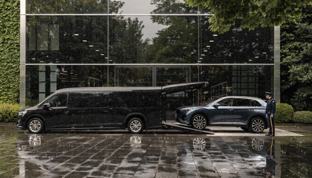 Transport auta z salonu pod drzwi studia – usługa Door-to-Door