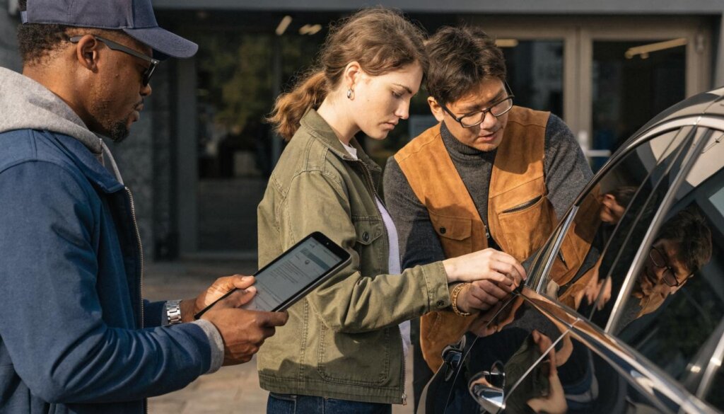 Transport auta z salonu pod drzwi studia – usługa Door-to-Door