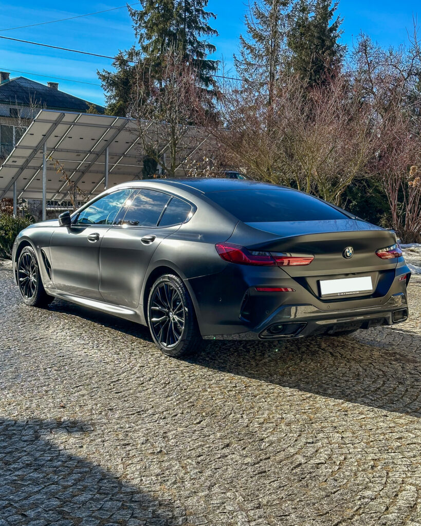 BMW 8 Gran Coupe full body ppf matt