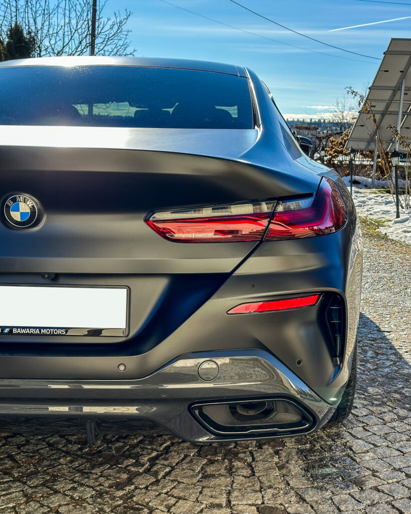 BMW 8 Gran Coupe full body ppf matt