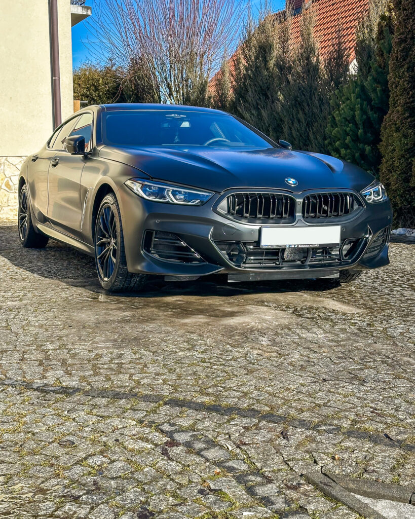 BMW 8 Gran Coupe full body ppf matt