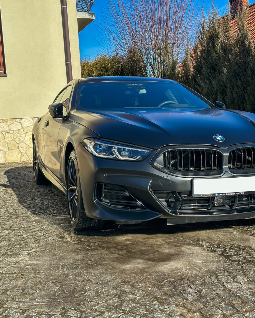 BMW 8 Gran Coupe full body ppf matt