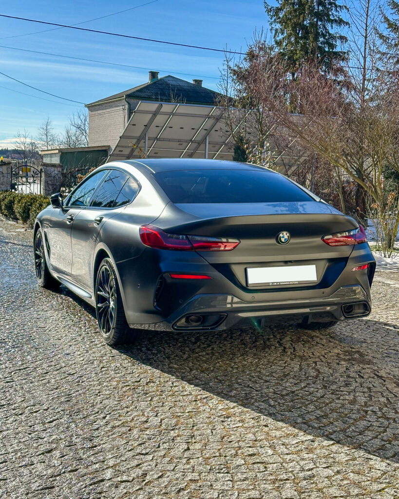 BMW 8 Gran Coupe full body ppf matt