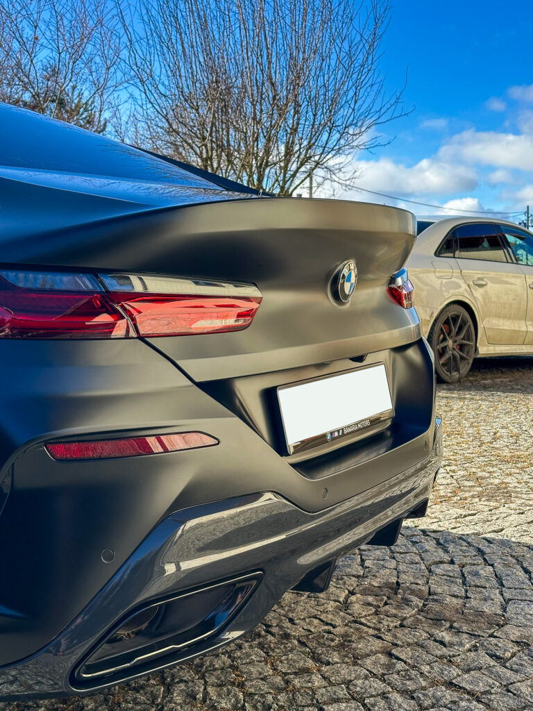 BMW 8 Gran Coupe full body ppf matt