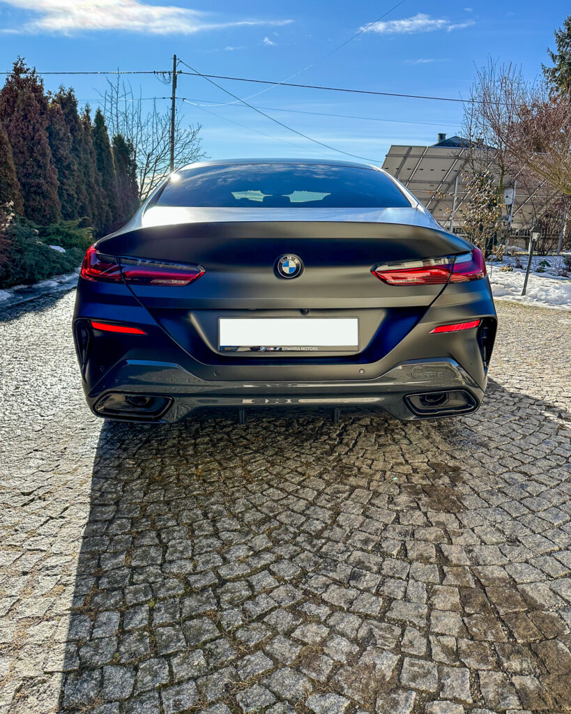 BMW 8 Gran Coupe full body ppf matt