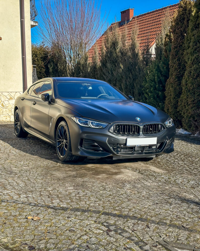 BMW 8 Gran Coupe full body ppf matt