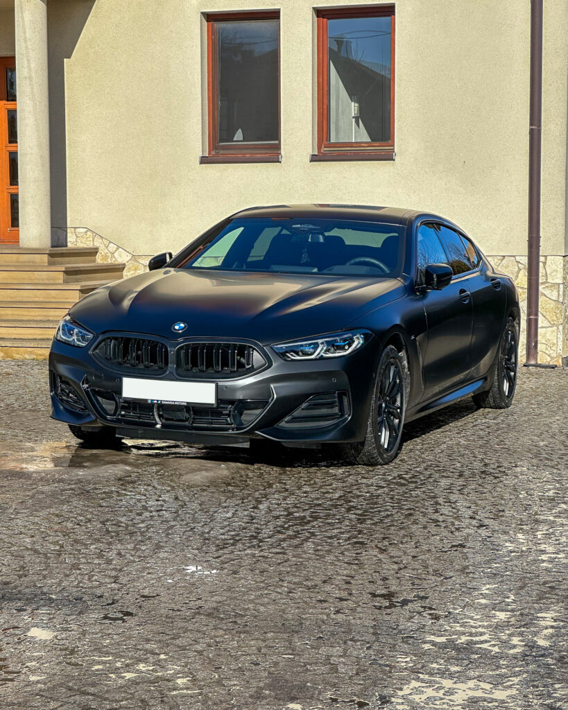 BMW 8 Gran Coupe full body ppf matt