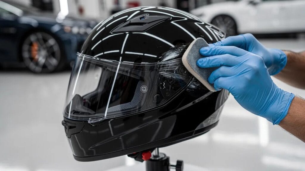 Ceramika na kaski motocyklowe: zalety zabezpieczenia