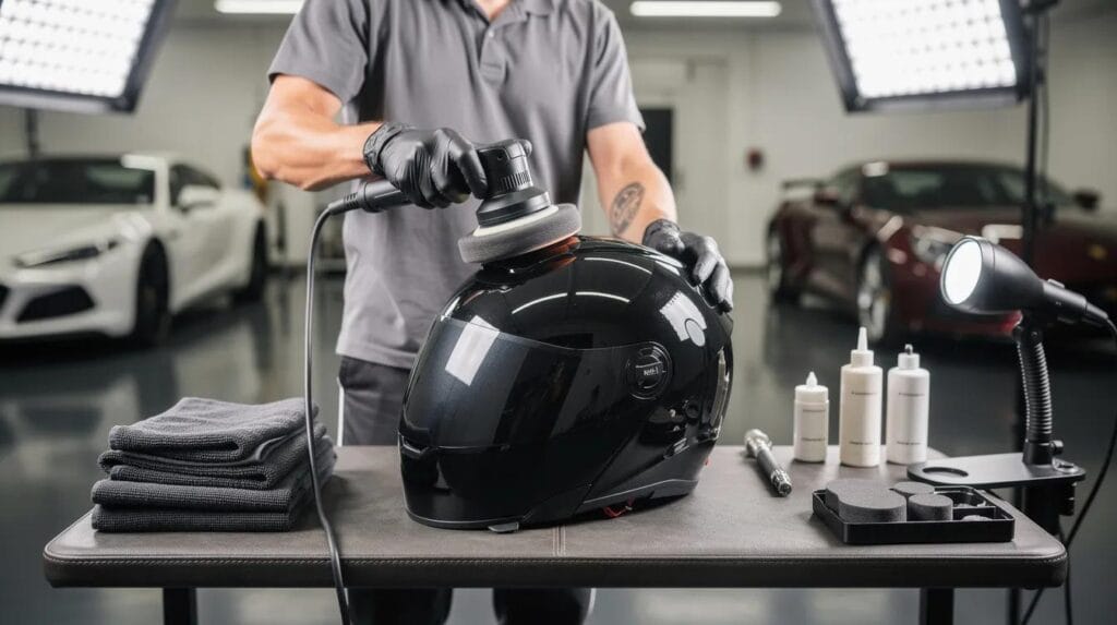 Ceramika na kaski motocyklowe: zalety zabezpieczenia
