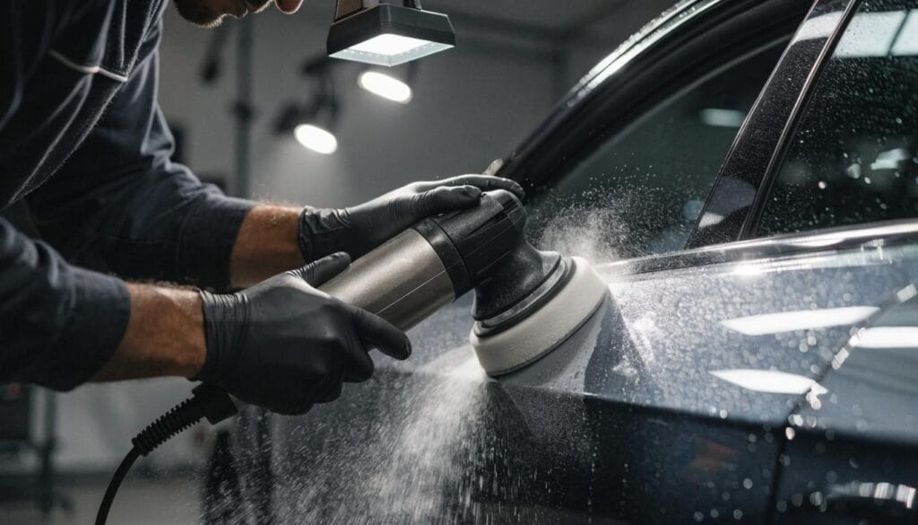 Detailing w ciemnym garażu: dlaczego oświetlenie jest kluczowe