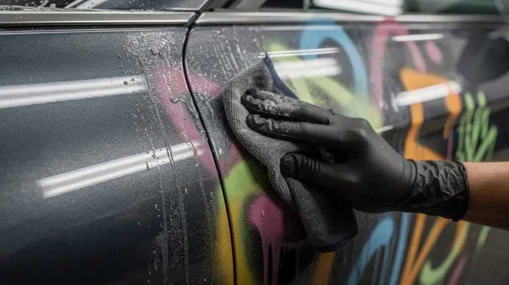 Folia PPF jako skuteczna ochrona anty-graffiti