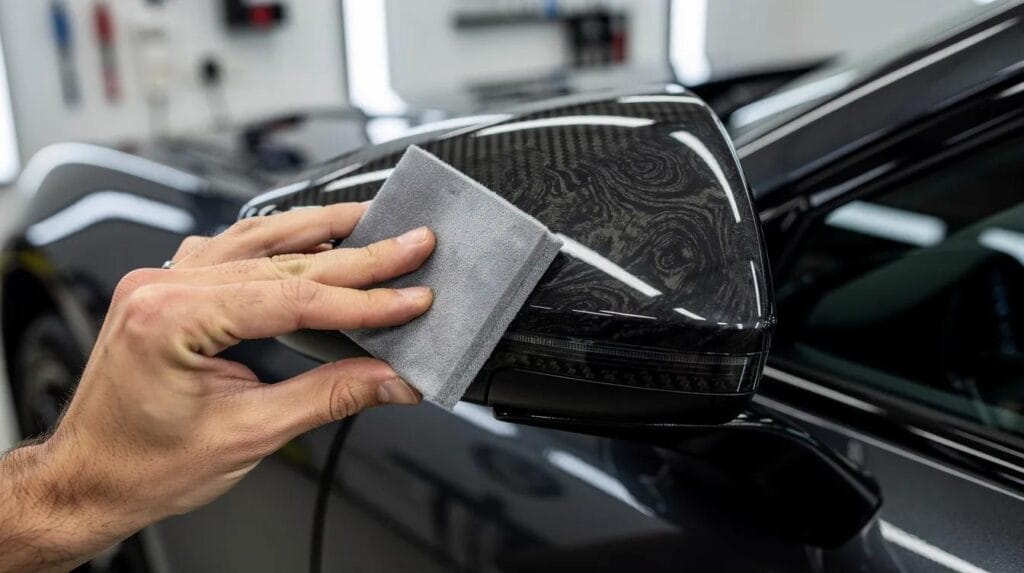 Pielęgnacja elementów z kutego włókna węglowego Forged Carbon
