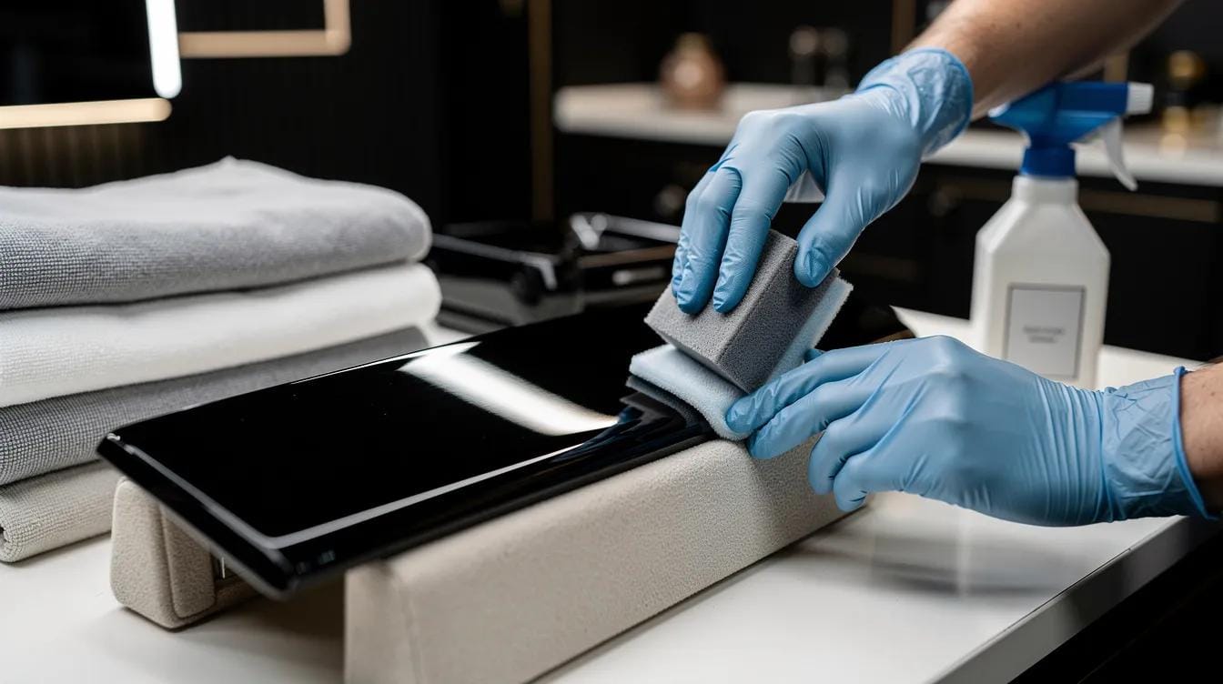 Polerowanie i regeneracja plastików Piano Black