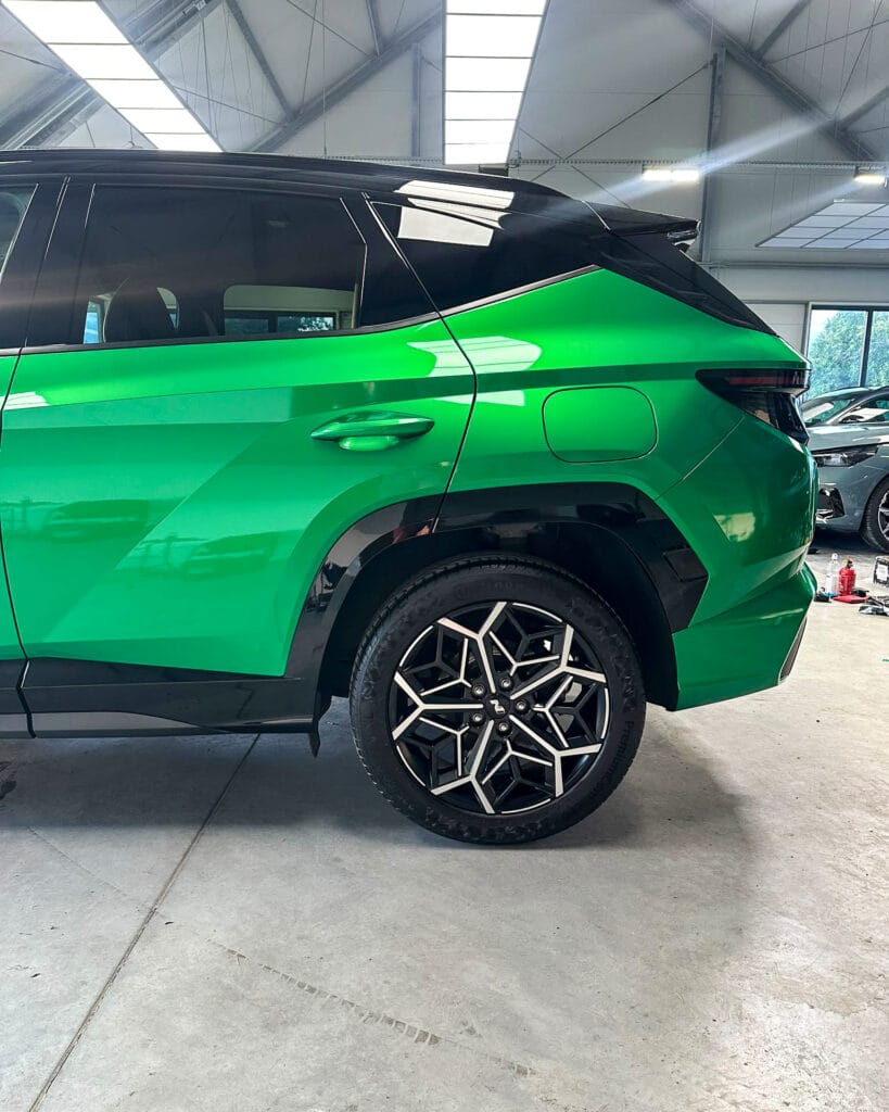Hyundai Tucson N Line 2024 zmiana koloru folią ppf