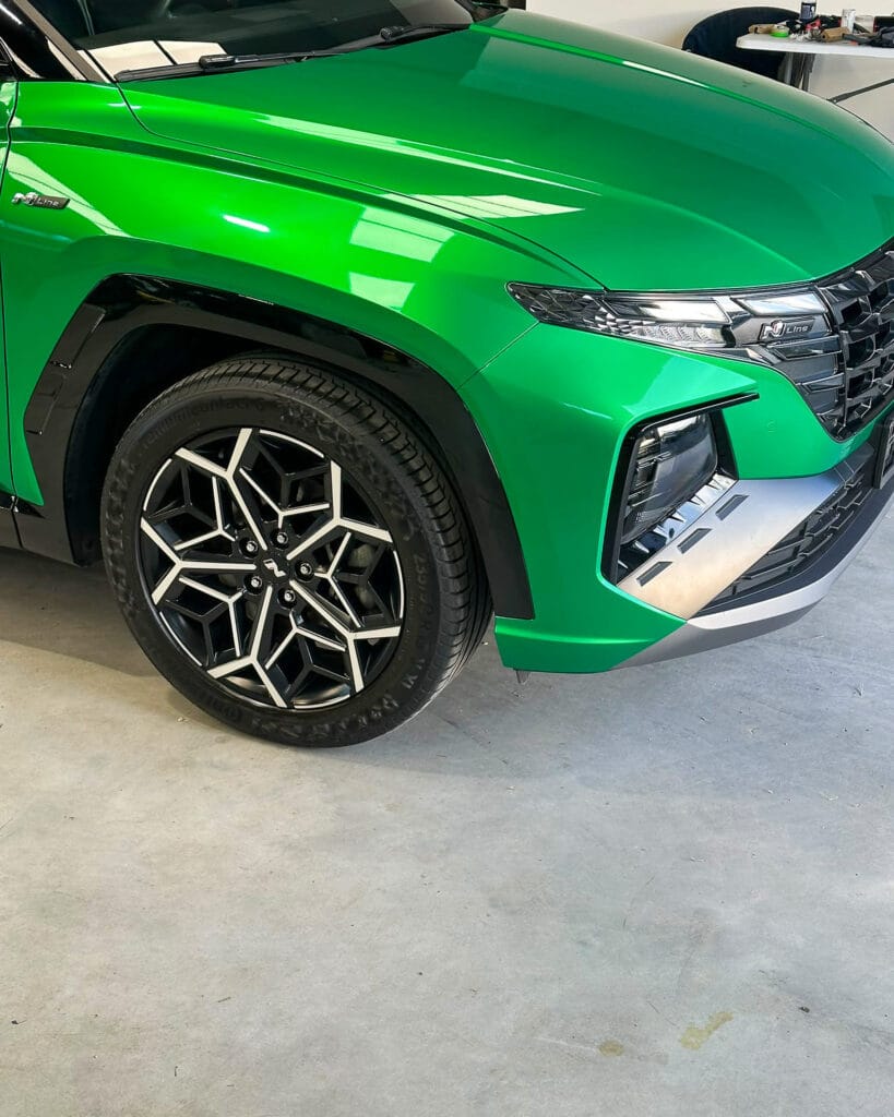 Hyundai Tucson N Line 2024 zmiana koloru folią ppf
