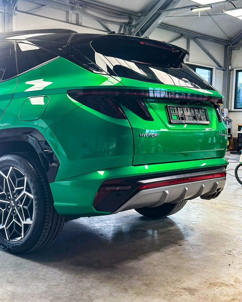 Hyundai Tucson N Line 2024 zmiana koloru folią ppf