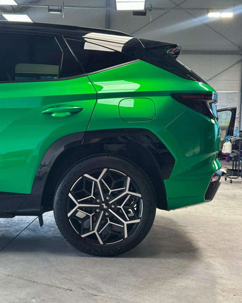 Hyundai Tucson N Line 2024 zmiana koloru folią ppf