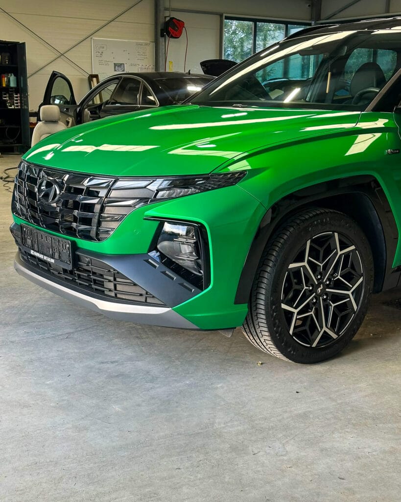 Hyundai Tucson N Line 2024 zmiana koloru folią ppf