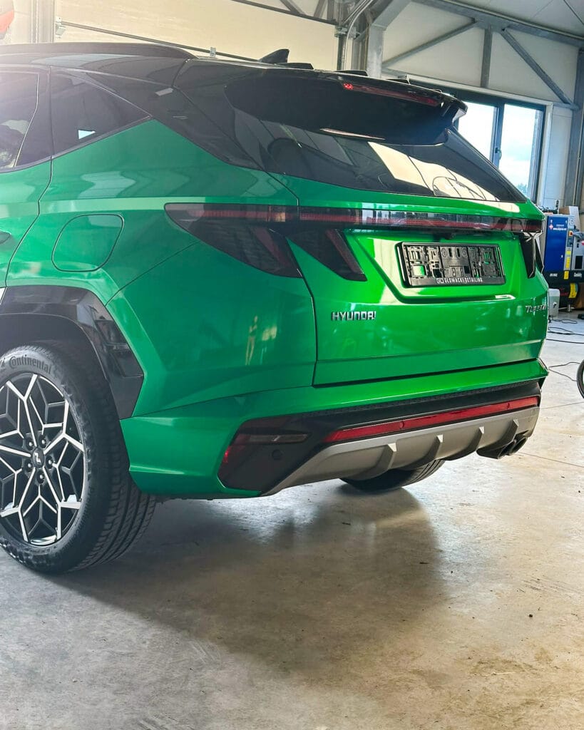 Hyundai Tucson N Line 2024 zmiana koloru folią ppf