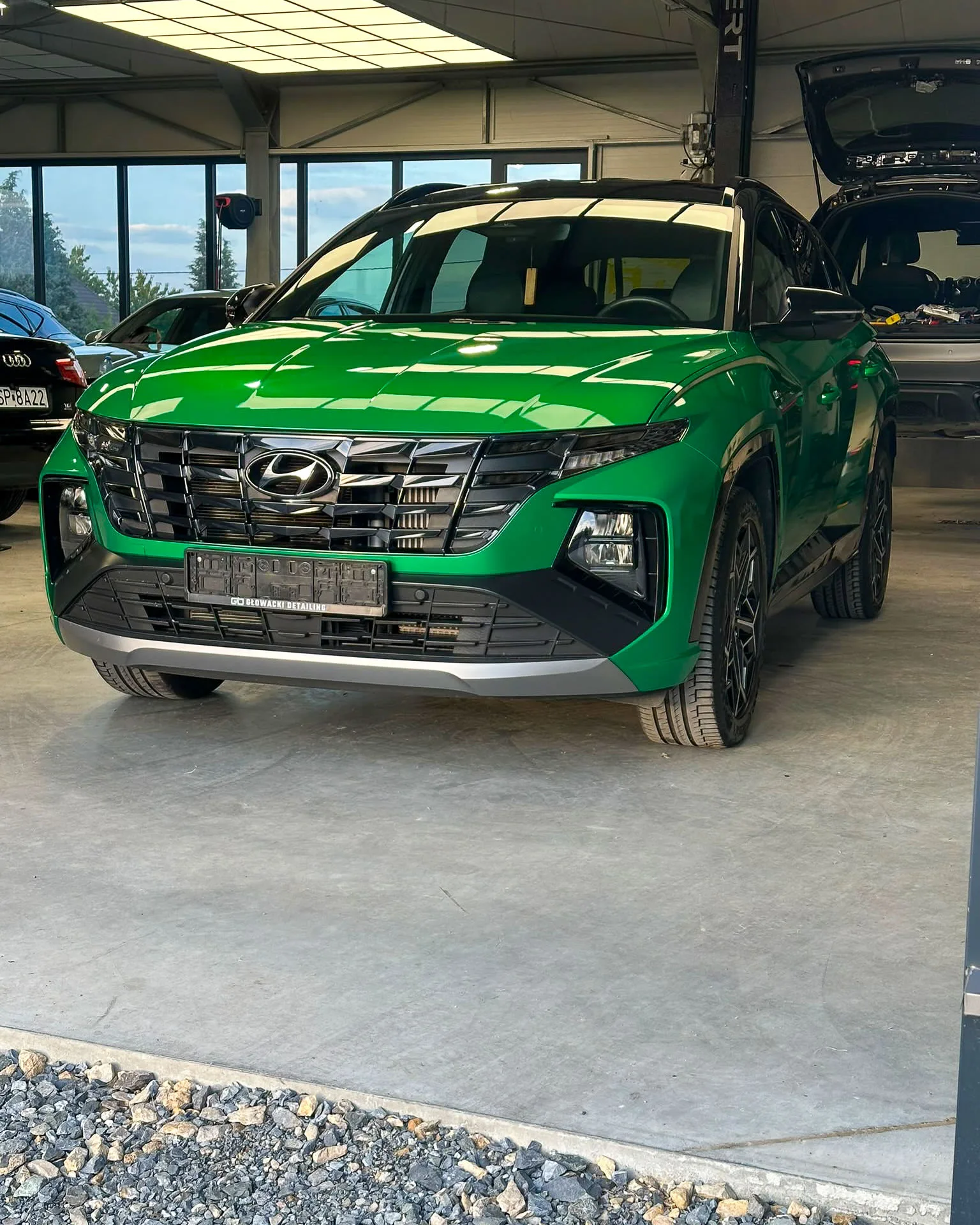 Hyundai Tucson N Line 2024 zmiana koloru folią ppf