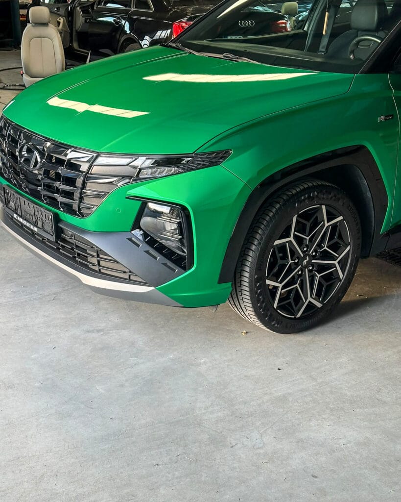 Hyundai Tucson N Line 2024 zmiana koloru folią ppf