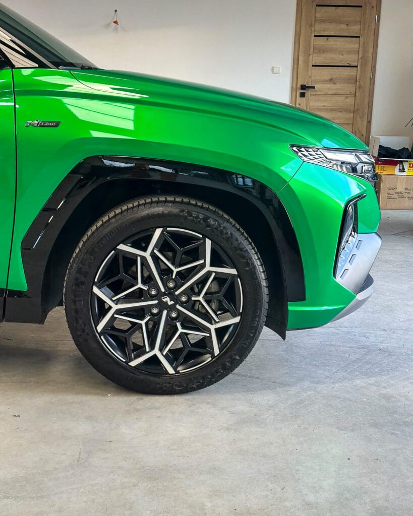 Hyundai Tucson N Line 2024 zmiana koloru folią ppf
