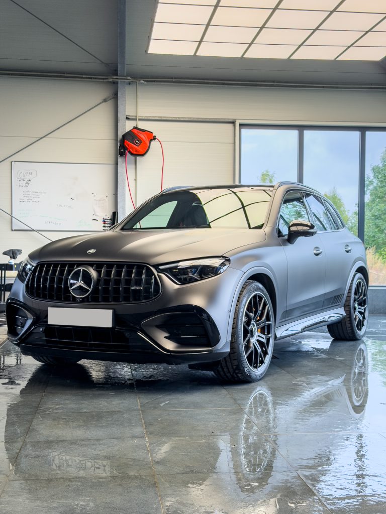 Mercedes-AMG GLC 63 S po mrożeniu lakieru folią PPF – Głowacki Detailing