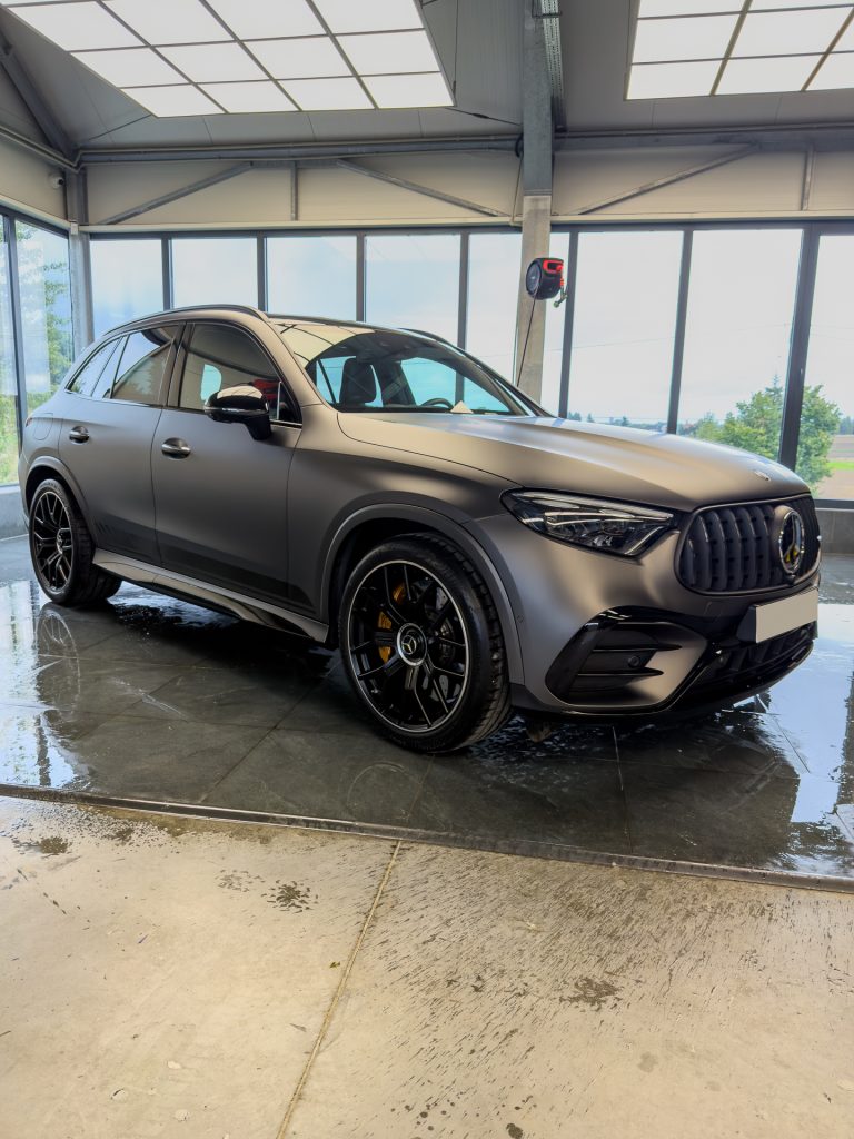 Mercedes GLC 2026 full body PPF matt – sylwetka
